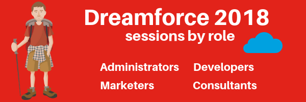 Dreamforce 2018 sessions by role