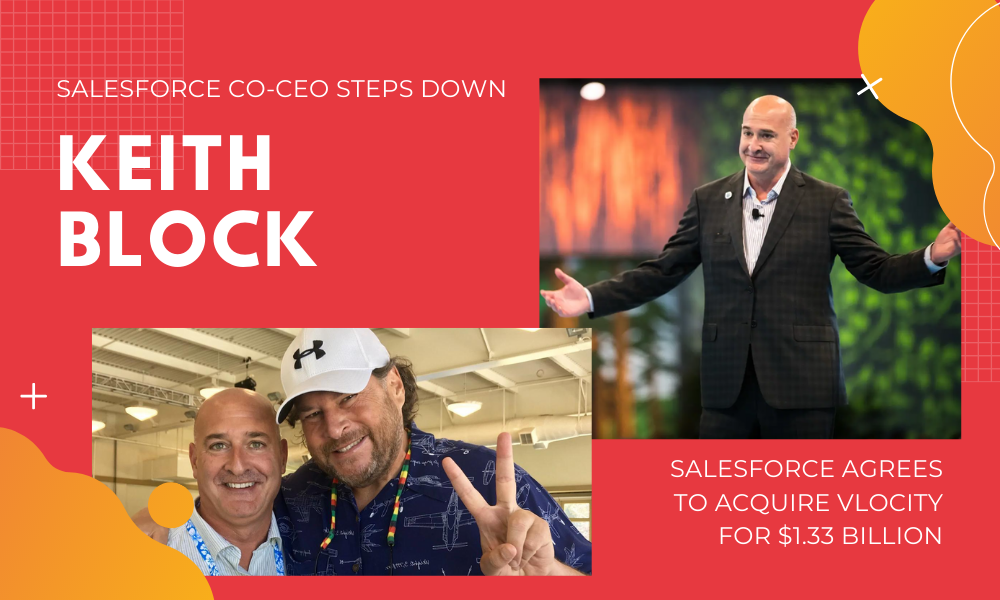 Salesforce co-ceo Keith Block steps down